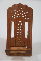 Natural Wood Mobile Stand – Stylish & Durable Phone Holder