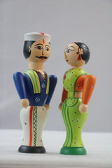 Classic Traditional Pair Dolls – Safe & Non-Toxic Finish