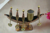 Iron Hand Painted Ship Pen Stand Accessories