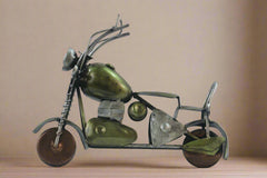 Iron Antique Royal Enfield Bike Decorative Showpiece