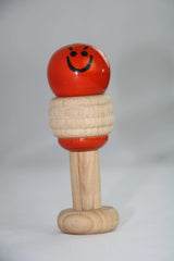 Rattle for Kids Non-Toxic Colors Wooden Lacquerware&toys