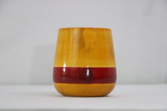 Wooden Hand-Painted Pen Stand – Simple & Elegant Design