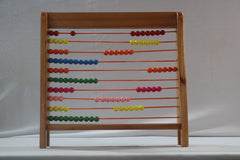 Educational Wooden Abacus – Handmade Channapatna Toy for Early Learning