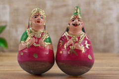Golu King and Queen Dolls – Traditional Thanjavur Handcrafted Set