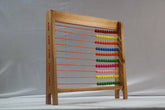 Educational Wooden Abacus – Handmade Channapatna Toy for Early Learning Wooden Lacquerware&toys