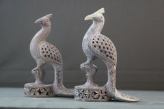 Jali Art Peacock Pair – Handmade Decorative Figurines for Gift & Display Bachcha Lal