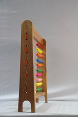 Educational Wooden Abacus – Handmade Channapatna Toy for Early Learning