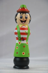 Handcrafted Santa, Joker & Men Character Peg Dolls – Non-Toxic & Durable
