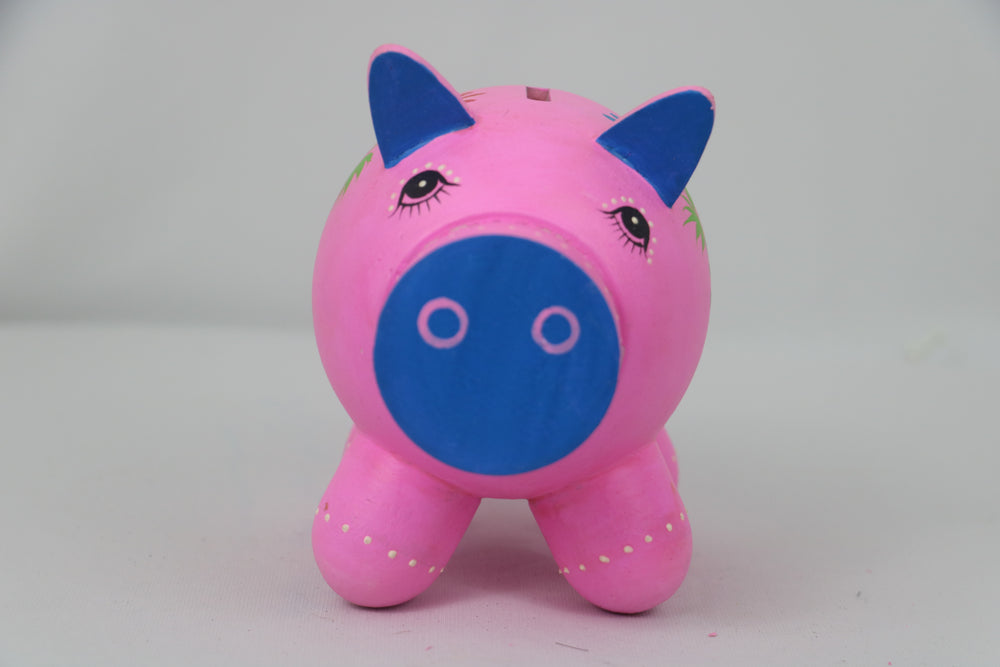 Colorful Wooden Piggy Bank – Savings Box for Children Balaji varanasi