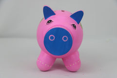 Colorful Wooden Piggy Bank – Savings Box for Children