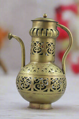 Decorative Iron Surahi Candle Holder – Artistic Rustic Charm