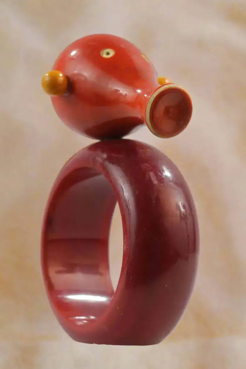 Animal Shaped Napkin Roller Non-Toxic Color Wooden Lacquerware&toys