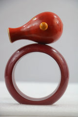 Animal Shaped Napkin Roller Non-Toxic Color Wooden Lacquerware&toys