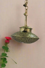 Iron Antique Golden Small Dechi Light Candle Holder Accessories