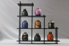 Handcrafted Wooden Showcase Stand – Perfect for Home Decor Balaji varanasi