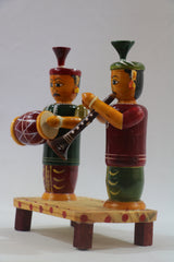 Chennapattnam Wooden Wedding Ring Set – Natural & Stylish Bands for Couples