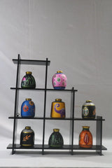 Handcrafted Wooden Showcase Stand – Perfect for Home Decor Balaji varanasi