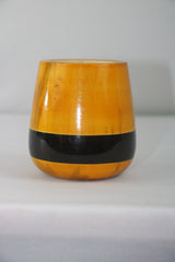 Wooden Hand-Painted Pen Stand – Simple & Elegant Design