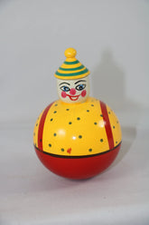Kallada Wooden Self Balancing Joker Toy – Stress Relief & Entertainment Wooden Lacquerware&toys