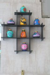 Handcrafted Wooden Showcase Stand – Perfect for Home Decor Balaji varanasi