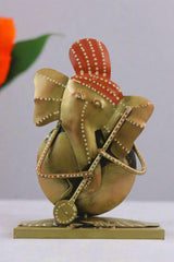 Iron Hand Painted Ganesh Decorative Show Pieces