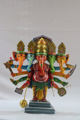 Handcrafted Panchamukhi Ganesha – Auspicious Idol for Pooja & Gifting