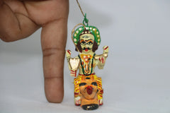 Flying Krishna and Lord Shiva – Unique Handcrafted Decorative Artifact Wooden Lacquerware