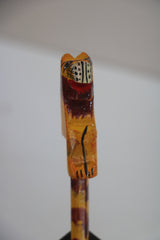 Handmade Wooden Pencils – Vibrant Painted Stationery for School & Art