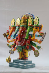 Handcrafted Panchamukhi Ganesha – Auspicious Idol for Pooja & Gifting