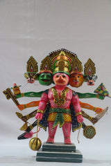 Handcrafted Panchamukhi Hanuman – Spiritual Decor for Protection & Power