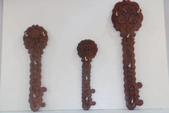 Wooden Veena Wall Hanging – Handcrafted Musical Decor wooden accessories
