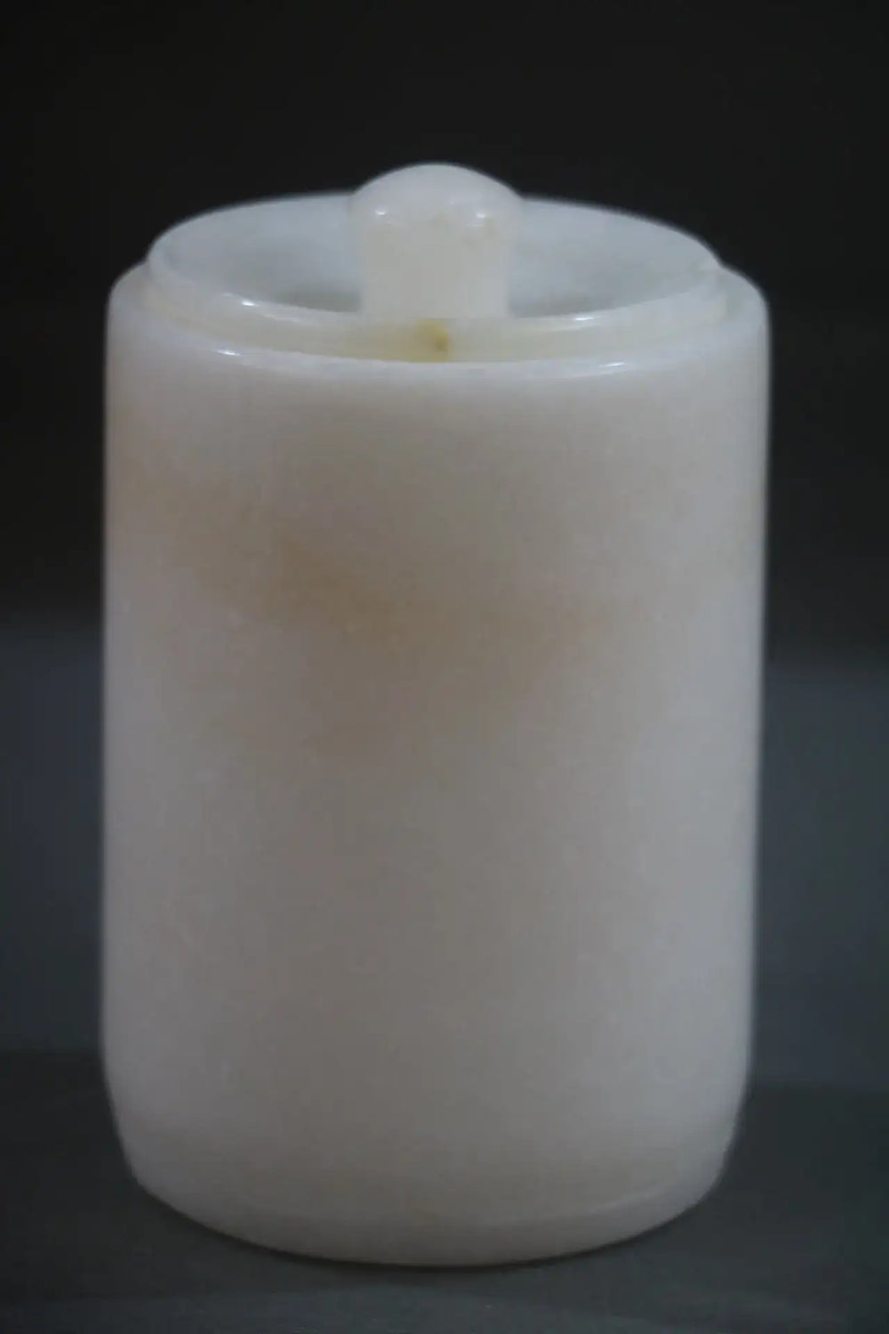 Handcrafted Marble Container – Stylish Storage Jar Marble Soft Stone