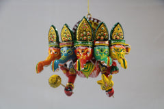 Panchamukha Ganesha Decorative Hanging – Pooja & Home Accent