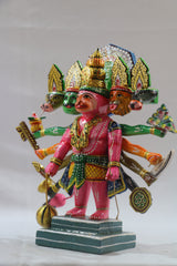 Handcrafted Panchamukhi Hanuman – Spiritual Decor for Protection & Power