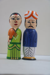 Authentic Traditional Couple Dolls – Non-Toxic Handcrafted Art