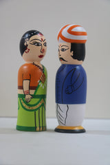 Authentic Traditional Couple Dolls – Non-Toxic Handcrafted Art
