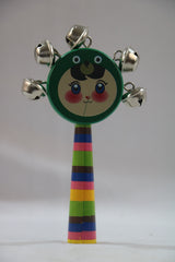 Colorful Wooden Jingle Bell for Kids – Safe & Durable Toy
