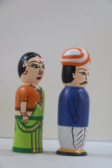 Authentic Traditional Couple Dolls – Non-Toxic Handcrafted Art