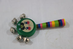 Colorful Wooden Jingle Bell for Kids – Safe & Durable Toy