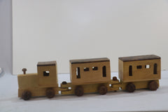 Handmade Wooden Train – Toy Set for Children & Home Decor