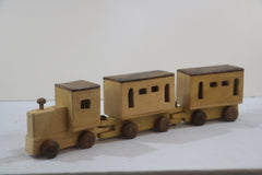 Handmade Wooden Train – Toy Set for Children & Home Decor