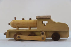 Handcrafted Wooden Train Engine – Eco-Friendly Play Toy Wooden Toys