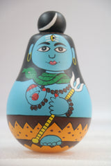 Spiritual Balancing Shiva Idol – Handcrafted Wooden Art