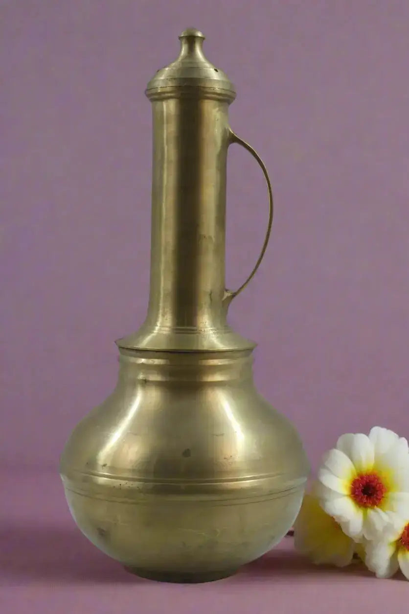 Traditional Bronze Puttu Maker – Authentic South Indian Steamer pooja accessories