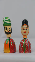 Sardar Spring Doll – Handcrafted Bobble Head for Car & Home Decor Wooden Lacquerware&toys