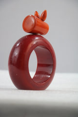 Animal Shaped Napkin Roller Non-Toxic Color