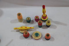 Kids Wooden Kitchen Play Set – Handcrafted Cooking Toys Wooden Toy