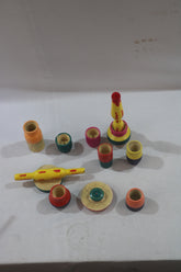 Kids Wooden Kitchen Play Set – Handcrafted Cooking Toys