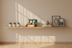 Wooden Auto Rickshaw Model – Hand-Painted Ethnic Craft from India