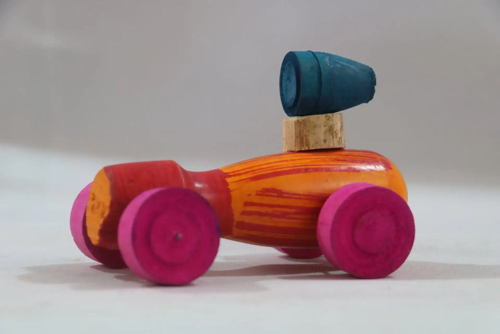 Handmade Wooden Toy Vehicle – Safe & Eco-Friendly for Kids Wooden Toy